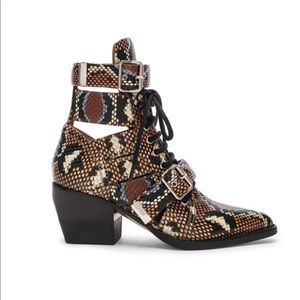 Chloe Rylee Boots multicolor Snakeskin